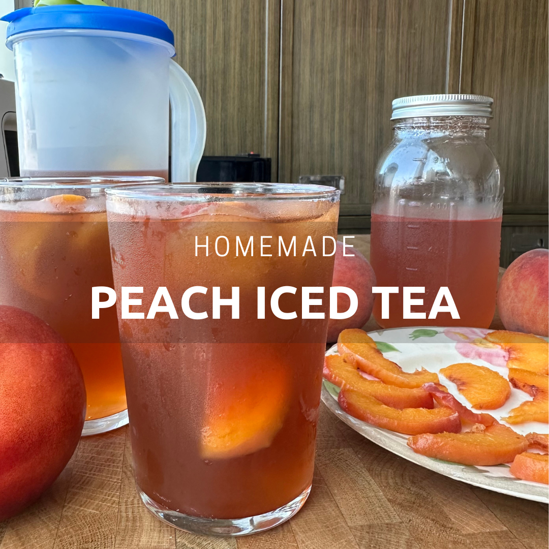 Simple Peach Iced Tea  Minimalist Baker Recipes