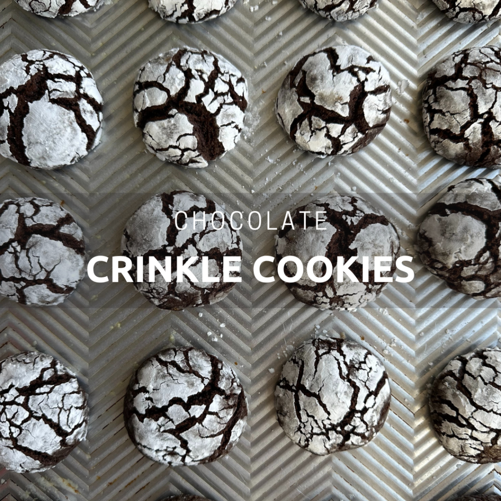 Chocolate Crinkle Cookies - Live Learn Lovewell
