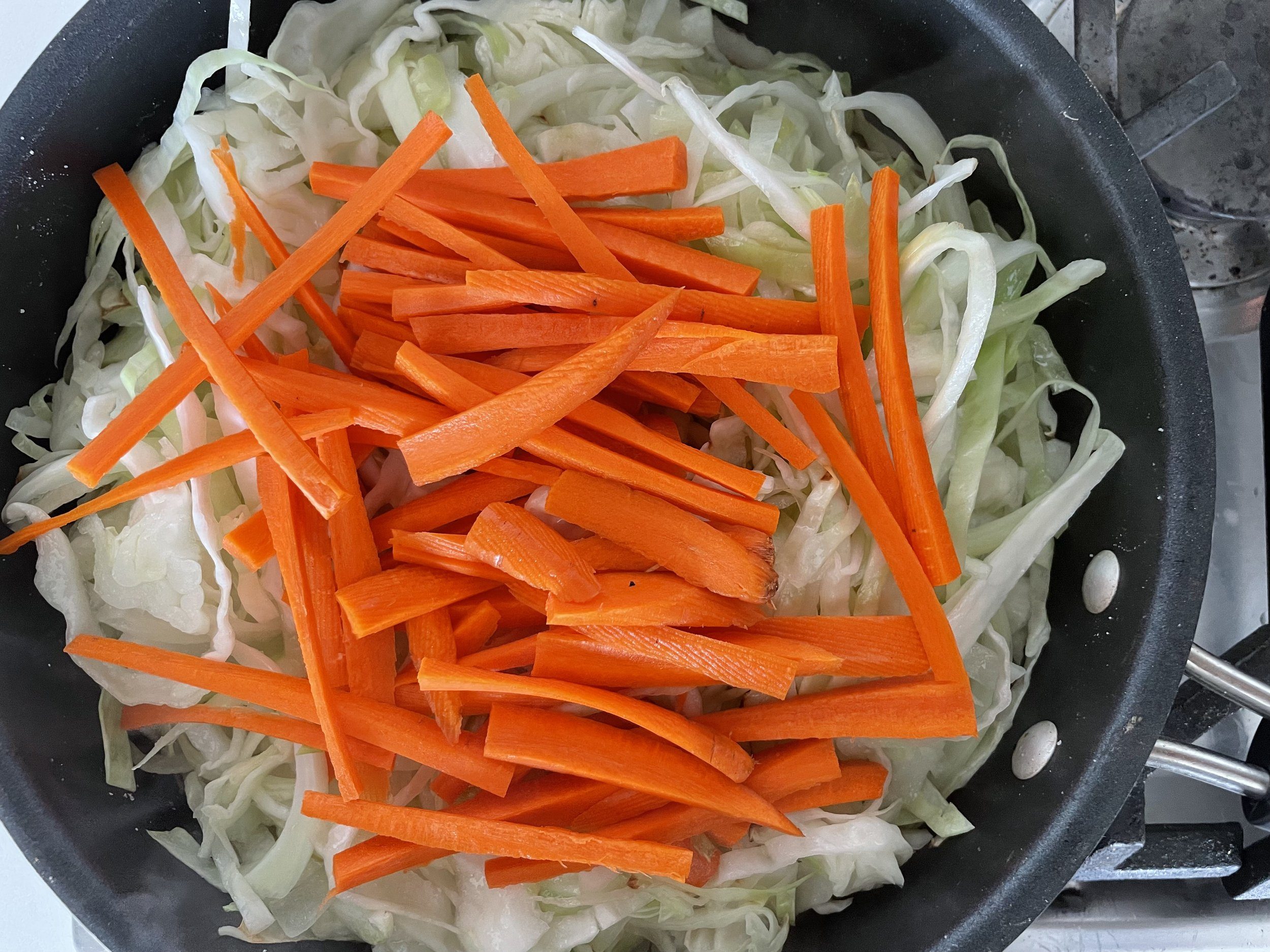 Stir-Fry Cabbage and Carrots - Live Learn Lovewell